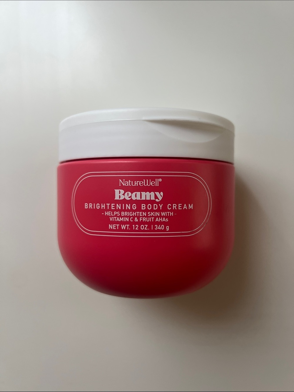 NatureWell Beamy Brightening Body Cream 12.0 oz